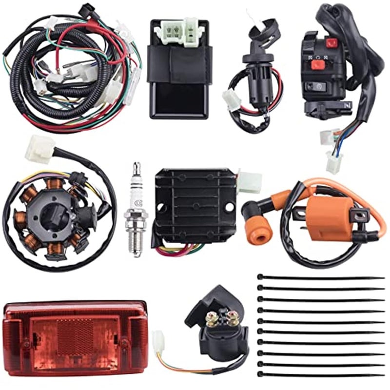 Wivplex Complete Electrics Wiring Harness for ATVs and Dirt Bikes - Image 1