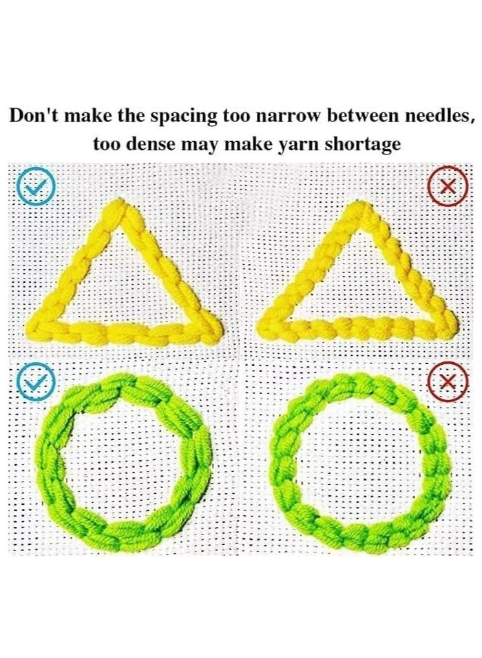 Punch Needle Kit Creative Cute DIY Embroidery Kit Carpet Crochet Kit for Beginners DIY Home Crafts (Shiba Inu) - Image 2