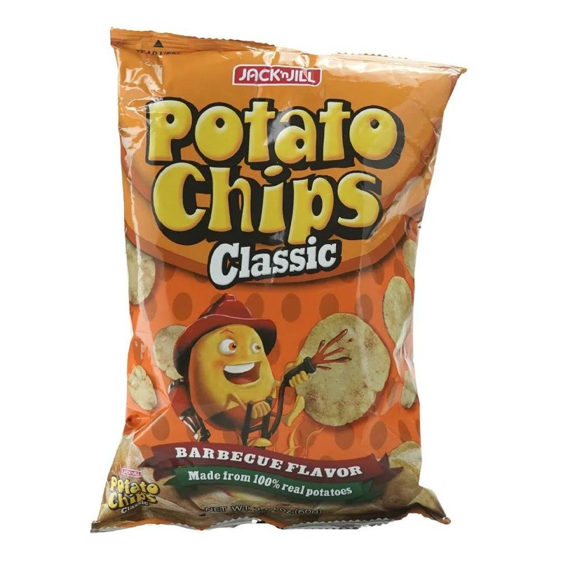 Jack n Jill Classic Potato Chips with Barbecue Flavour- 60gms