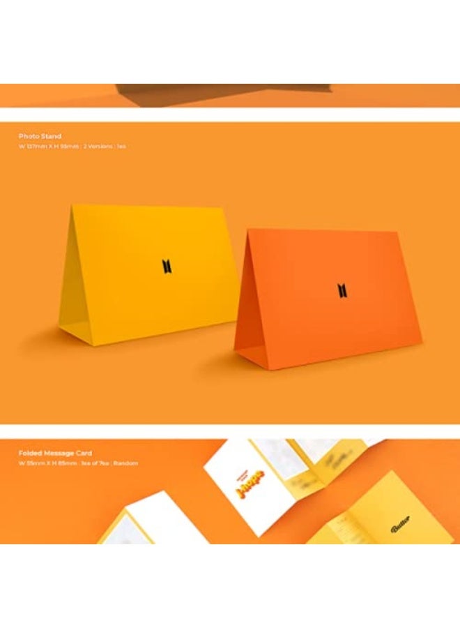 Import Big Hit Entertainment KTMMD1083 BTS - Butter Album+Extra Photocards Set (Cream ver.) - Image 2