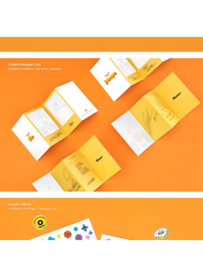 Import Big Hit Entertainment KTMMD1083 BTS - Butter Album+Extra Photocards Set (Cream ver.) - Image 3