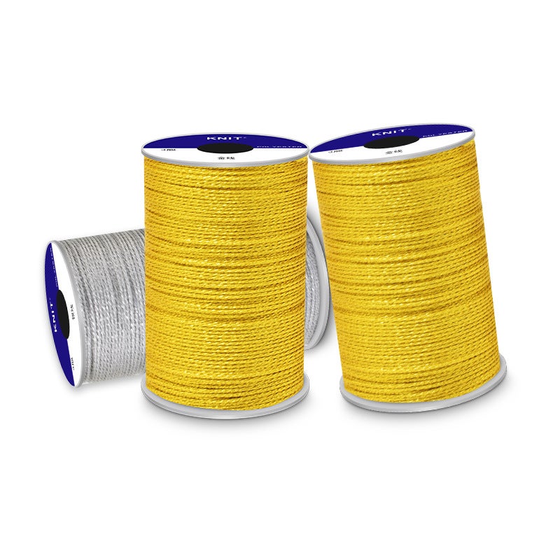 Knt Gold Wire Silver Wire 3-Strand 6-Strand 9-Strand 12-Strand 15-Strand Braided Winding Wire Accessories Non-Elastic - Image 5