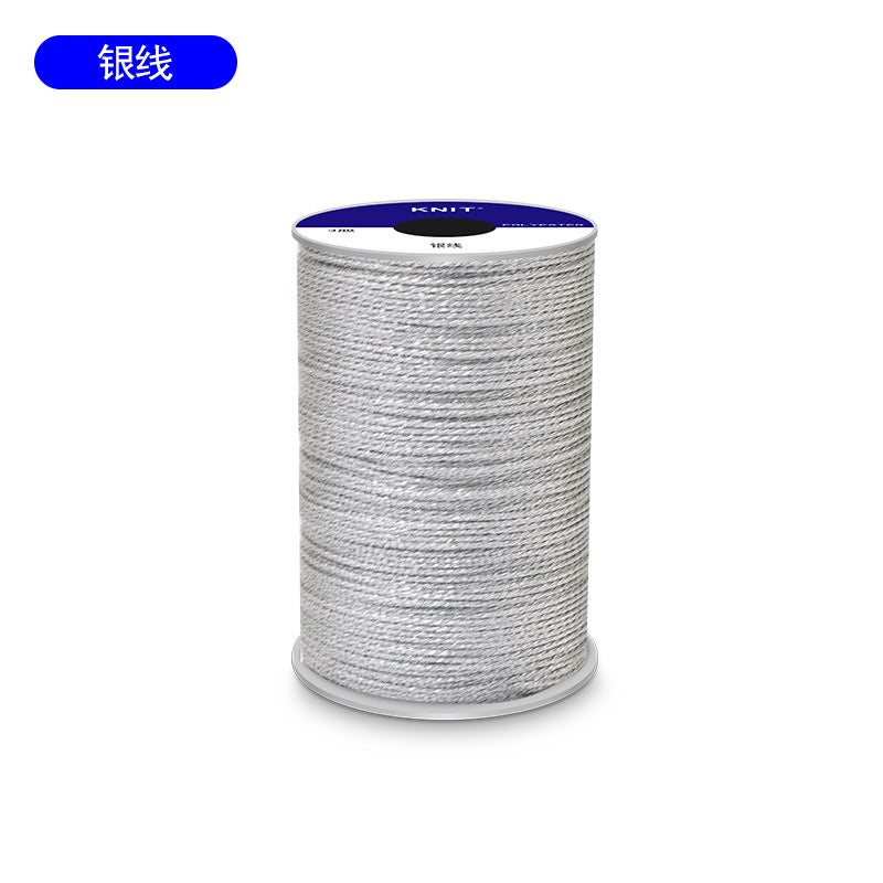 Knt Gold Wire Silver Wire 3-Strand 6-Strand 9-Strand 12-Strand 15-Strand Braided Winding Wire Accessories Non-Elastic - Image 1