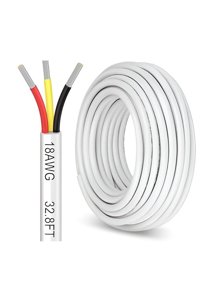 Electrical PVC Flexible Wire Power Cord 3 Core Extension Wire Copper Wire Flexible Cable Customized Length Available (1.5mm 1mtr)  - Image 3