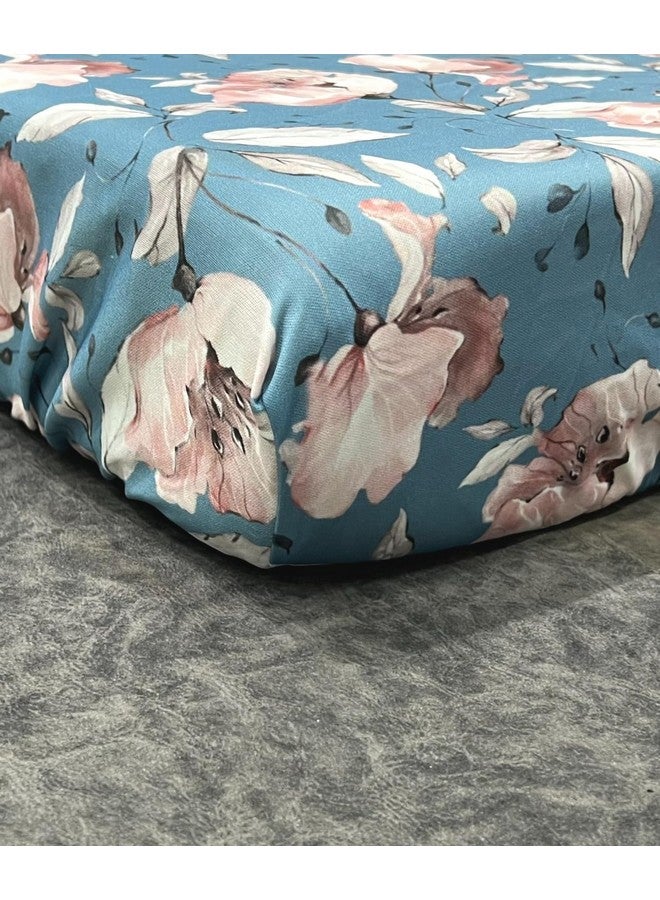 AMAZE ATTIRES Stretchable/Spandex Printed Sofa Slip Cover, Pack of 10 Sofa seat Covers can use for livingroom, Couch, Wooden Sofas & Offices (Blue Floral) - Image 4