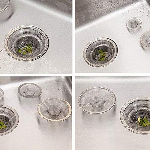 finality Stainless Steel Sink Strainer Kitchen Drain Basin Basket Filter Stopper Sink Strainer(11cm) - Image 4