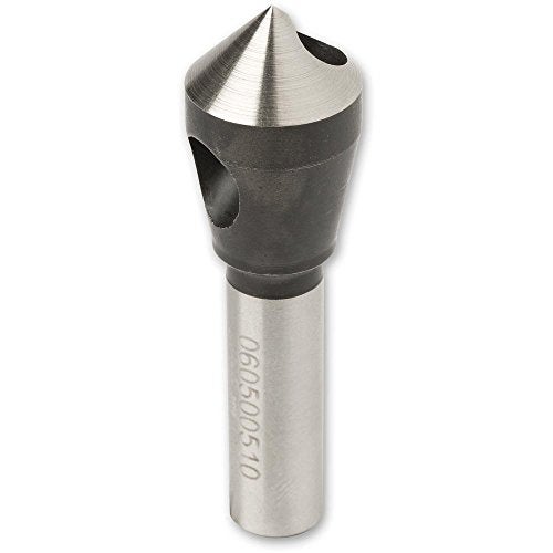 Fisch Cobalt HSS Countersink – 2-5mm Diameter, 6mm Shank, 45mm Length, Precision 90° Countersink for Wood and Metal, FSH-114888, Made in Austria (5-10 mm) - Image 1