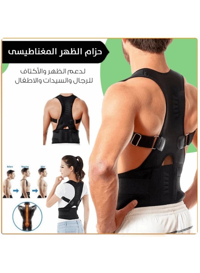Innovative Back Corset for Spine & Shoulder Posture Correction - Effective Pain Relief - High Quality Back Brace with Advanced Feature for Daily Use - Image 4