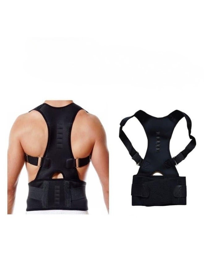 Innovative Back Corset for Spine & Shoulder Posture Correction - Effective Pain Relief - High Quality Back Brace with Advanced Feature for Daily Use - Image 1
