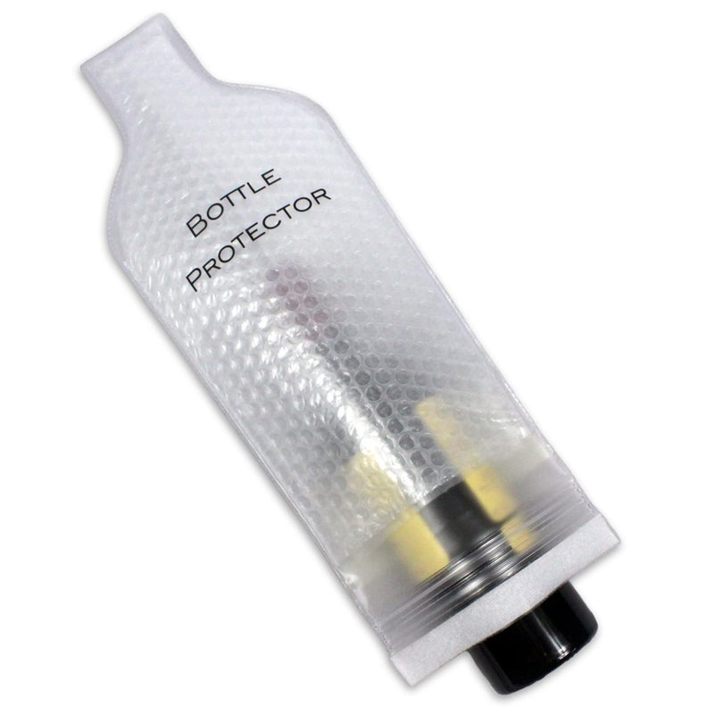 Reusable Wine Bottle Protector for Travel 4 Pack  Wine Bags with Double Air Bubble Cushion Inner Skin and Leak Proof Exterior Ensures Safe Transportation in Luggage  Great Gift for Wine Lovers