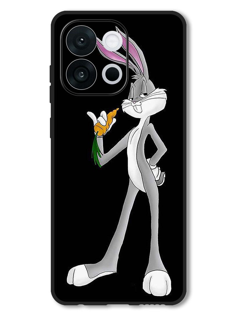 Theodor Case Compatible with OnePlus 13s 6.32 Inch Protection Shockproof Bumper Cover Rabbit - Image 1