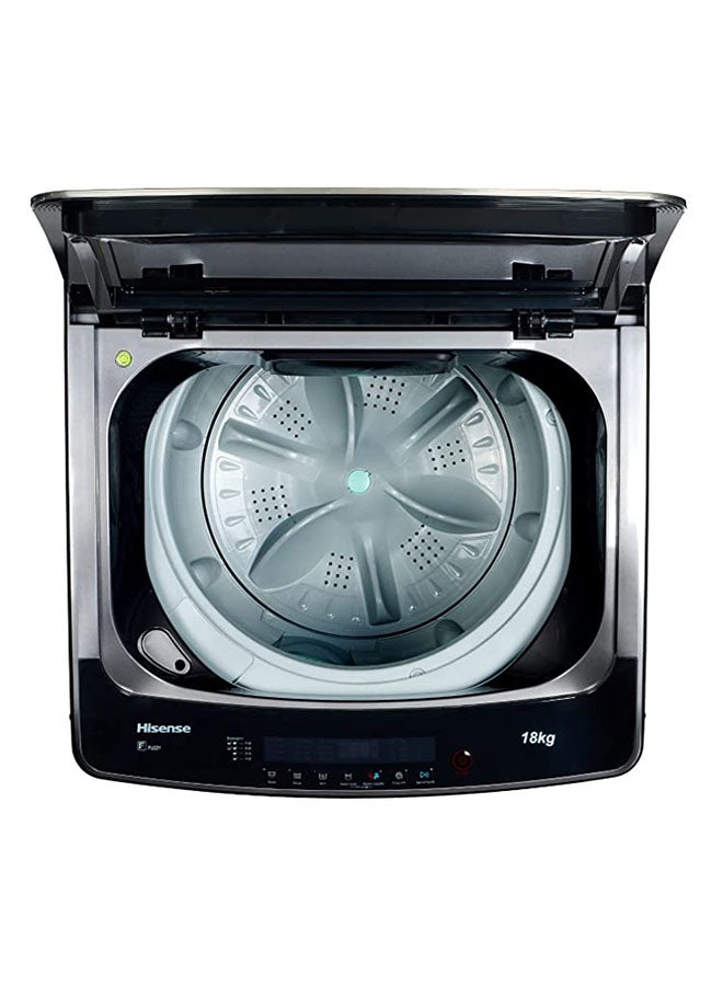 Hisense Top Load Washing Machine 120 W WTY1802T Titanium - Image 5