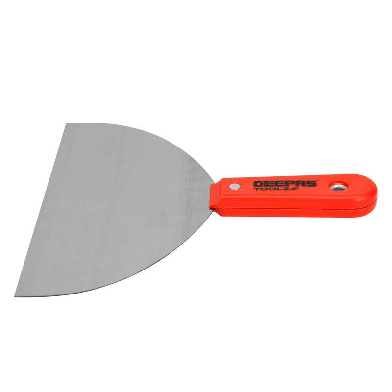 Geepas Toolz 8" Scraper- GT59278| High-Quality Metal Scraper, Comfortable to Use| Light-Weight and Durable, Ideal for DIY, Home Improvement, Paint Scraping, Glue Scraping, Wallpaper Scraping and more| Red - Image 2