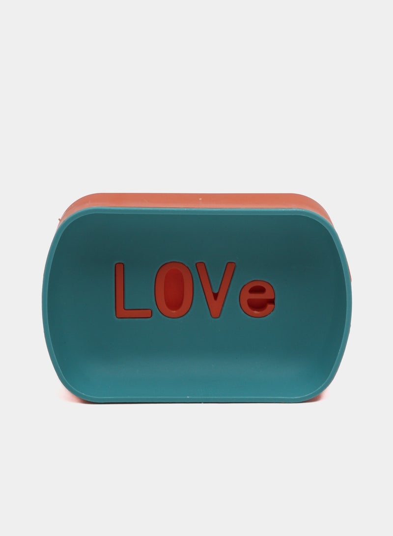 4-Piece Multi-Colored Acrylic Soap Set - Image 2