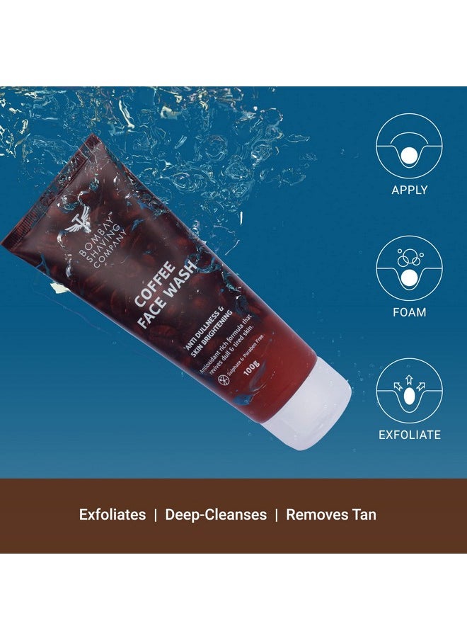 BOMBAY SHAVING COMPANY Coffee Face Wash For Men & Women (Pack Of 2) - Deep-Cleanses, De-Tans & Blackhead Removal | Made In India  - Image 5
