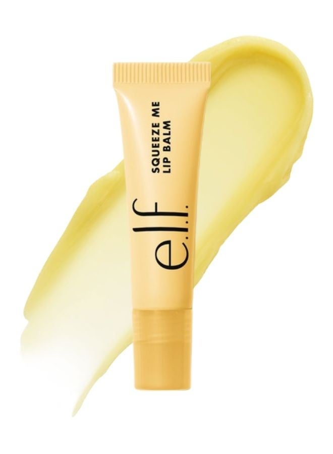elf e.l.f. Squeeze Me Lip Balm Vanilla Frosting – Moisturizing Sheer Tinted Lip Balm with Hyaluronic Acid & Shea Butter, Vegan & Cruelty-Free, 6g / 0.21 oz - Image 1