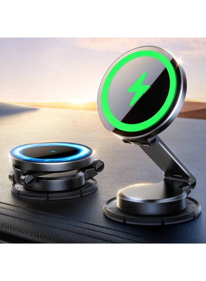 Car Phone Holder, Phone Holder, Car Ventilation Vent Shockproof Car Holder, Ultra Stable And Strong Magnetic Design Car Phone Holder Compatible With Iphone 16/15/14 Series, Samsung S24 S23, Xiaomi And Other Phones, Black - Image 1