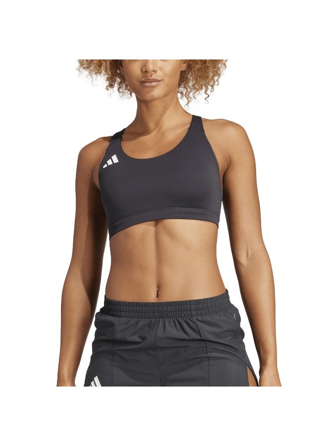 Adidas Adizero E Ms Black Training Bra For Women XS A-B - Image 4