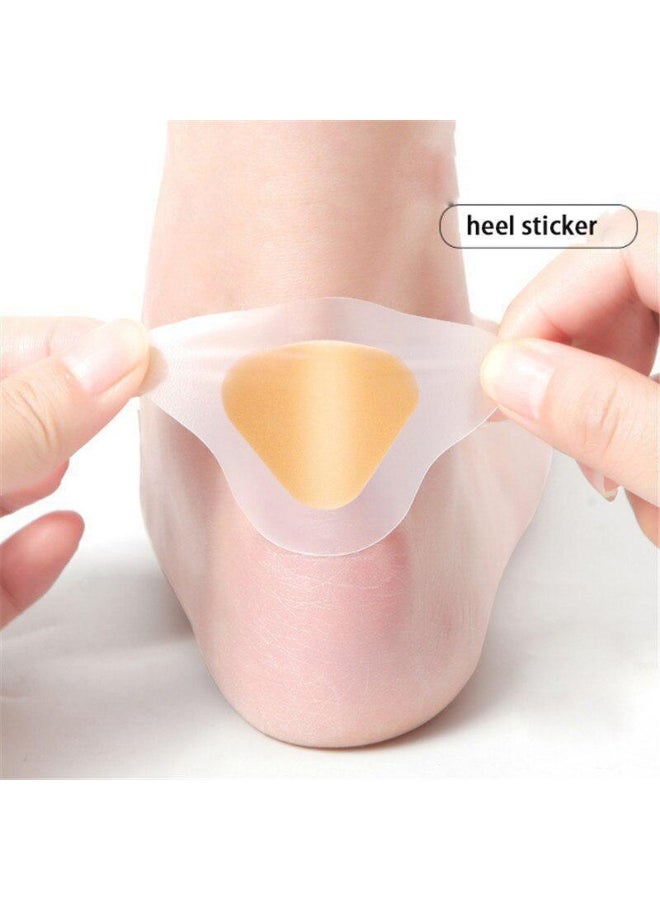 Generic 30Pcs Gel Heel Protector Foot Patches Adhesive Blister Pads Heel Liner Shoes Stickers Foot Care 