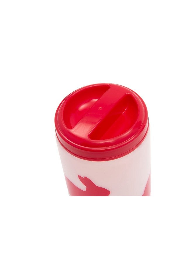 ليكسيت مرطبانات ليكسيت لتخزين الطعام والحلوى للكلاب والقطط والحيوانات الصغيرة والطيور (32 أونصة، أحمر) - Image 3