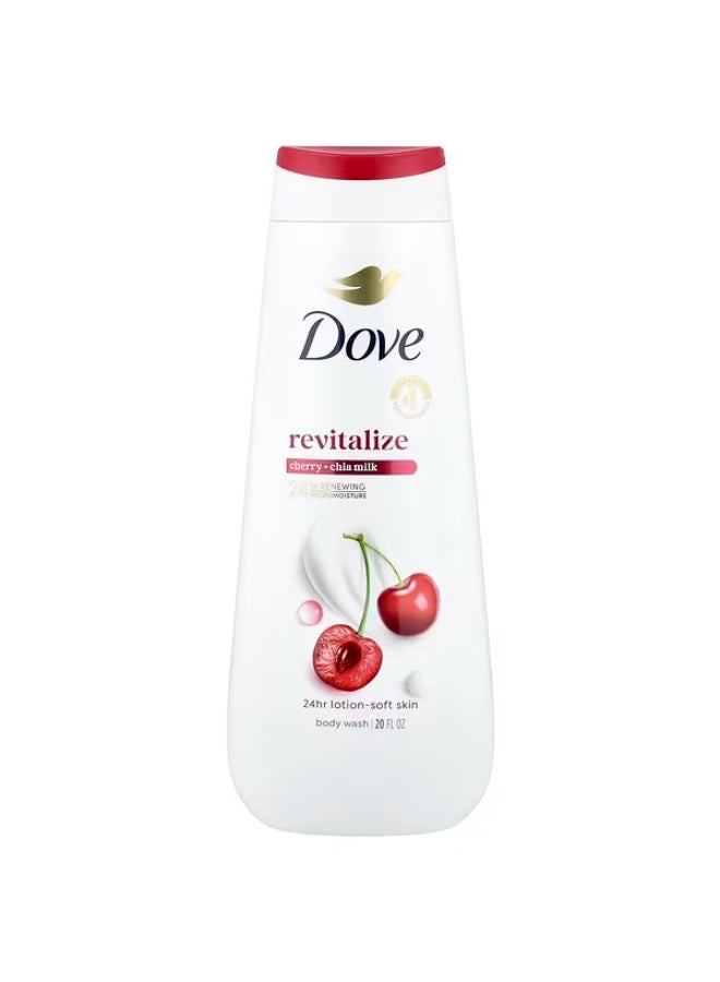 Dove, Revitalize Body Wash, Cherry & Chia Milk, 20 fl oz