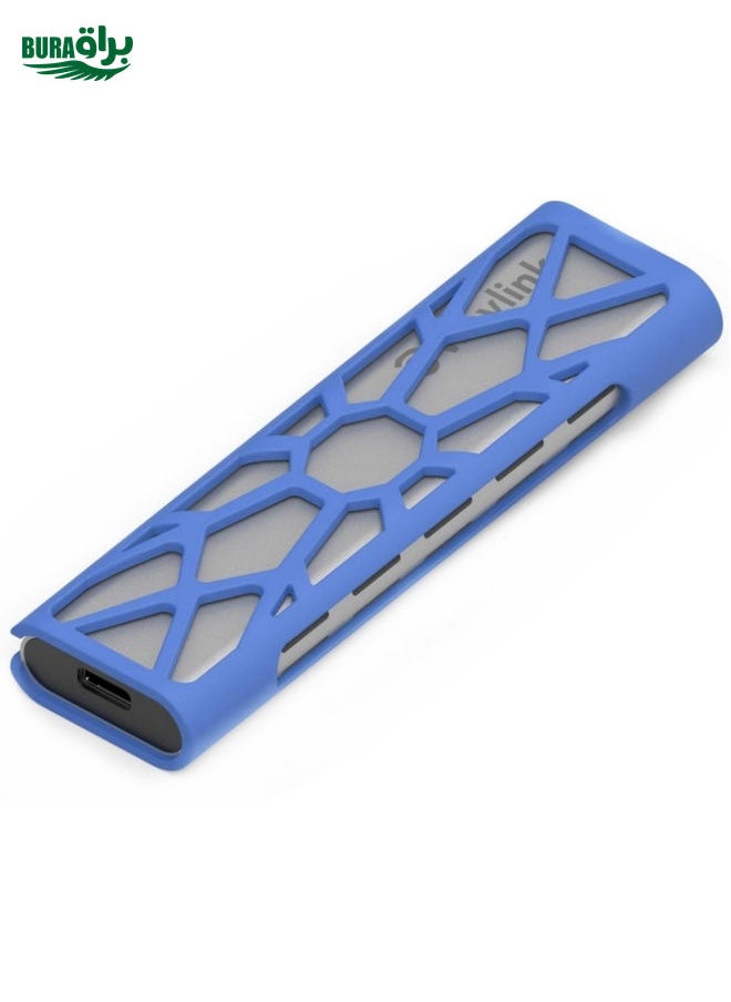 BURAQ - محول قرص صلب Wavlink ST338C M.2 NVMe SSD PCIE UASP M Key NGFF SATA USB-C - Image 1