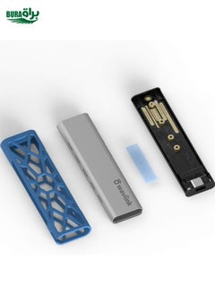 BURAQ محول قرص صلب Wavlink ST338C M.2 NVMe SSD PCIE UASP M Key NGFF SATA USB-C  - Image 4