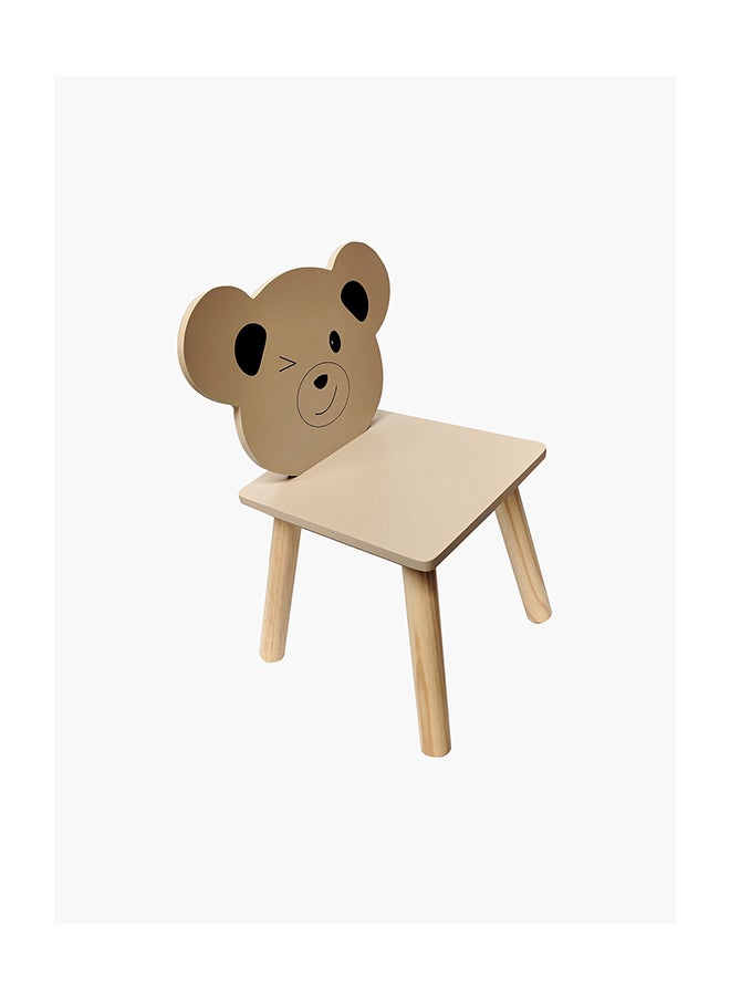 Home Box Vanilla Bear Kids Armless Chair 33.5 x 48 x 32.5 cm  - Image 2