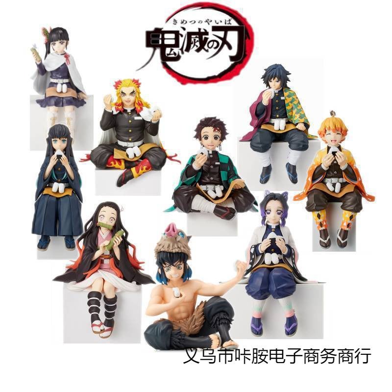 Demon Slayer PVC Figure Ramen Noodle Weight Set - Image 1