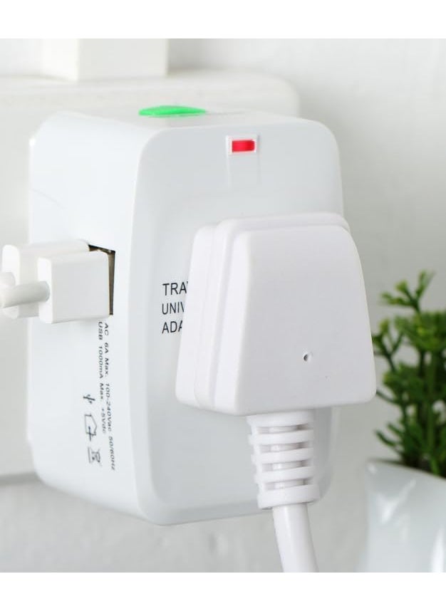 SHANIX IMPEX SHANIX Universal Travel Adapter Plug Travel Adapter International All in One Worldwide Universal Travel Adapters Compatible with Smart Phone Laptop Mobile Camera Tablet  - Image 3