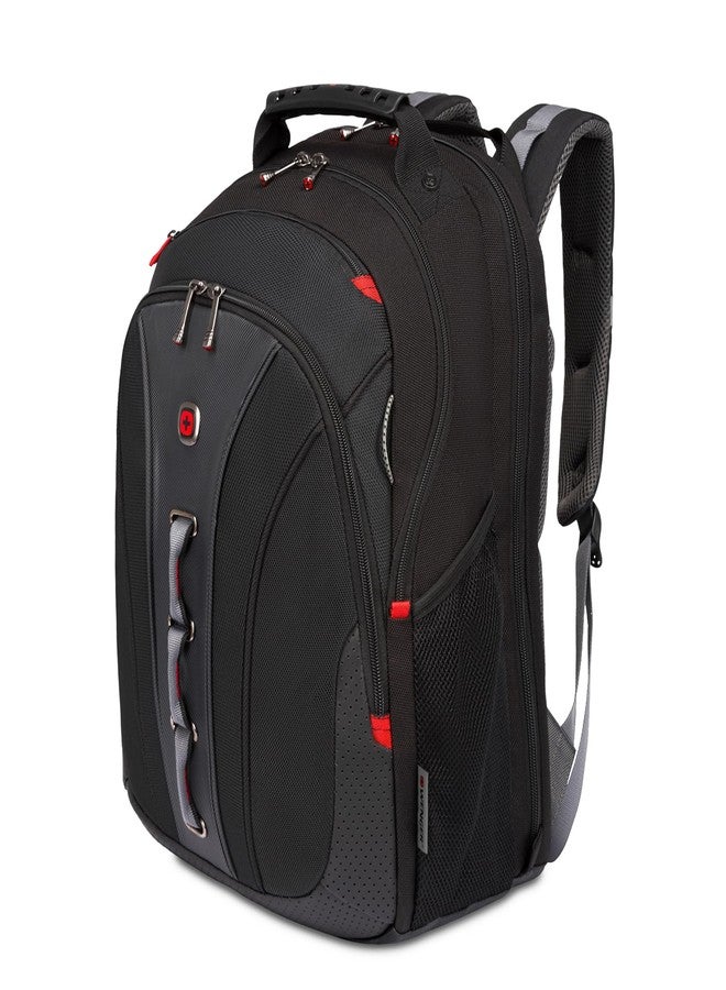 WENGER, Legacy 16 Inch Laptop Backpack,21 Liters Black/Grey, Swiss Designed-Blend of Style and Function, 600631 - Image 1