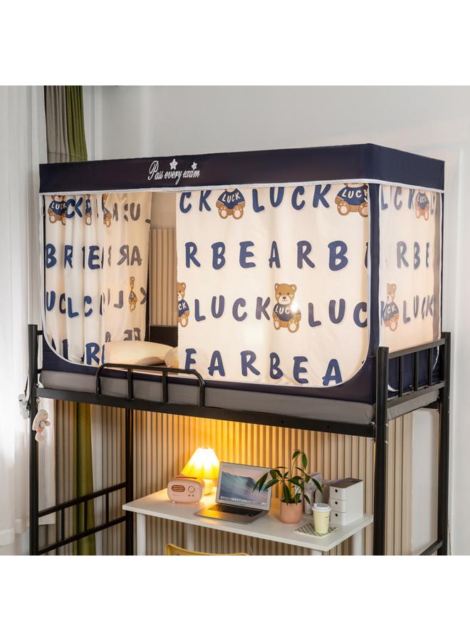 Bluejw New Student Mosquito Net Upper And Lower Bunk Bed Type Shading Dust-proof Dormitory Bedroom Single Privacy Bed Curtain Bed Curtain Wholesale - Image 1