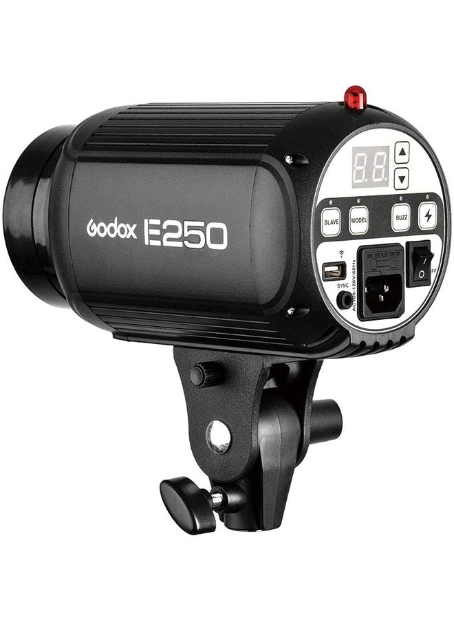 Godox GODOX E250 Mini Photography Studio Strobe Flash Lighting Lamp Head, 250Ws Power, 5600K Color Temperature, 110V  - Image 2