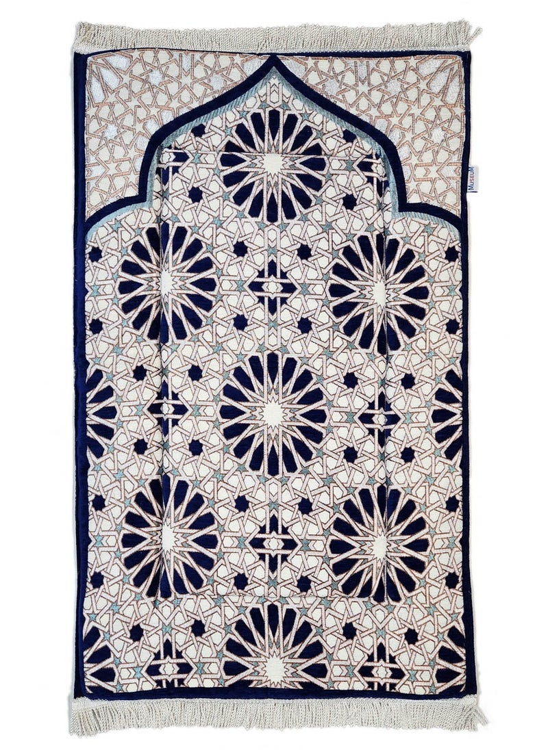 Museum Museum Memory Foam Prayer Mat Granada. Elegant Essential Design Prayer Rug with Foam.  - Image 1
