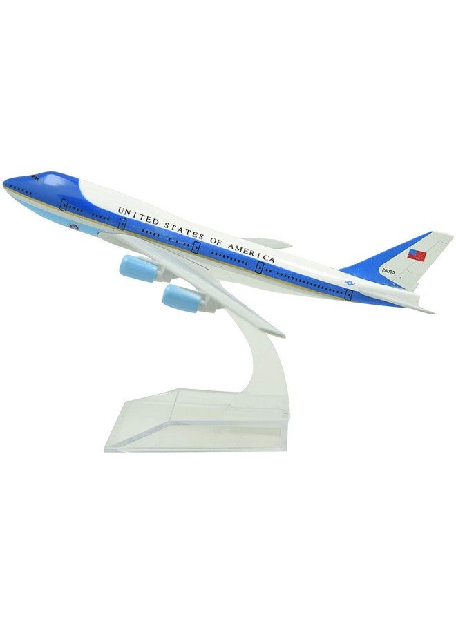 Toytle Air Force One 16 Cm Diecast Alloy Metal Aircraft Aeroplane Model|Multicolor - Image 1