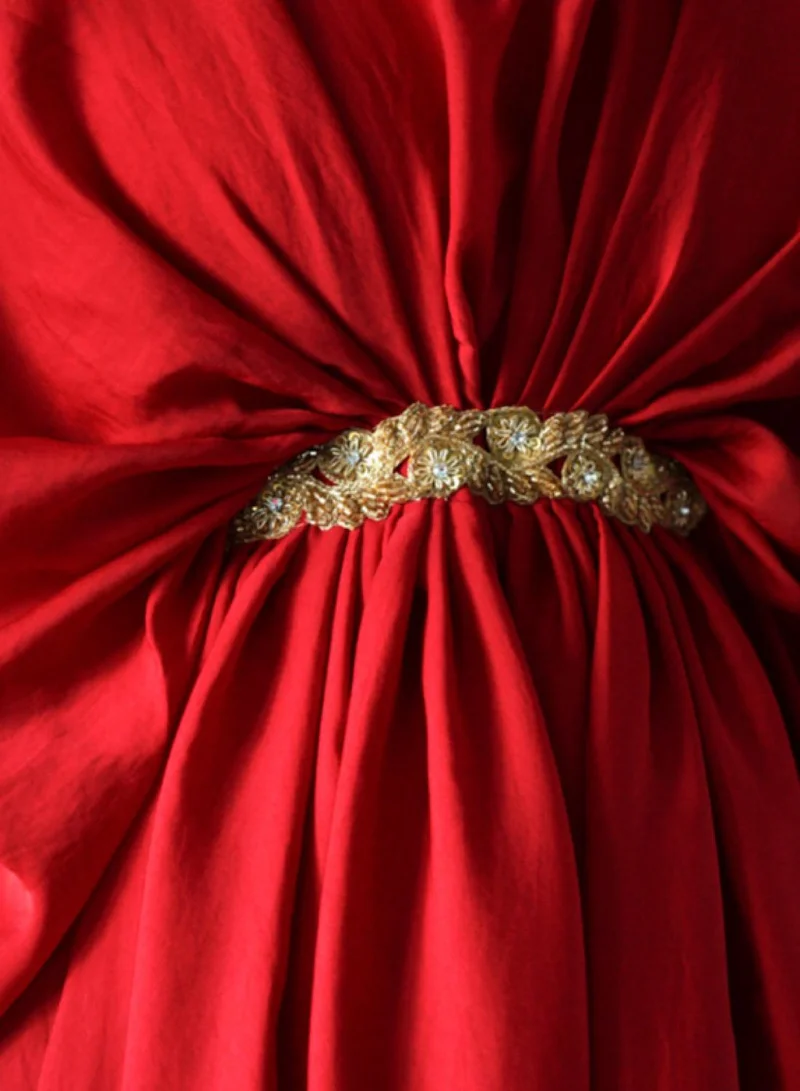 إكستاسي Kaftan in Red