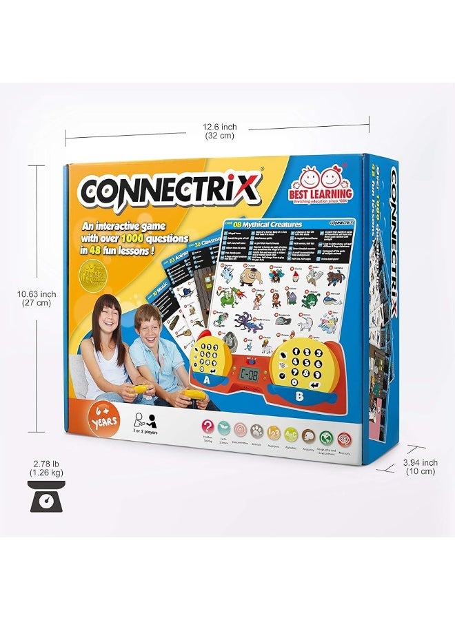 BEST LEARNING Connectrix - Educational Matching Game for Kids Ages 6 Years and up, 1 to 2 Players | Educational Toy Birthday Gift for Boys and Girls - Image 3
