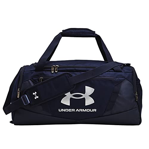 UNDER ARMOUR حقيبة رياضية غير محددة من أندر أرمور، حقيبة كتف، حقيبة سفر، دافل لا يمكن إنكاره 5.0، -410 Navy - Image 1