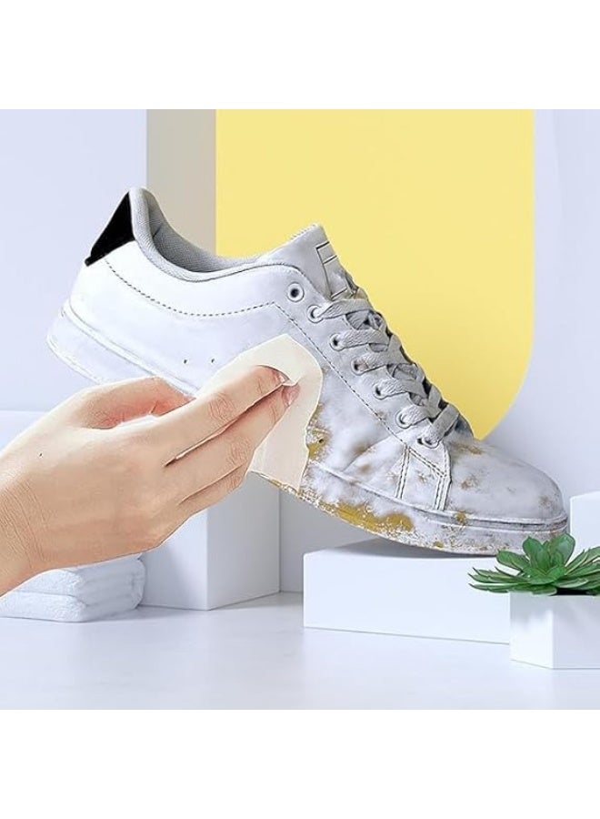 بلان A مناديل تنظيف الأحذية – عبوة 80 منديل | مناديل تلميع واستخدام فوري للأحذية الرياضية والجلدية | مناسبة للأحذية البيضاء، الشبكية، الحقائب، ومقاعد السيارات | منظف سريع وفعّال متعدد الاستخدامات - Image 2