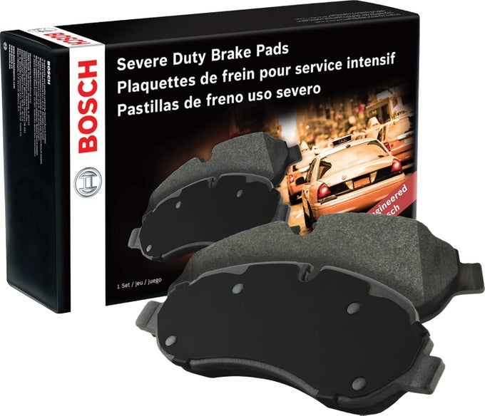 Bsd726 Severe Duty Disc Brake Pad Set For Select Chevrolet, Gmc, Isuzu, And Oldsmobile Models