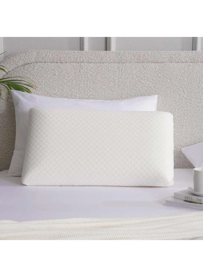 Pan Home Ultra-Cool Memory Foam Cool Gel Pillow 40x70x13cm-White - Image 4