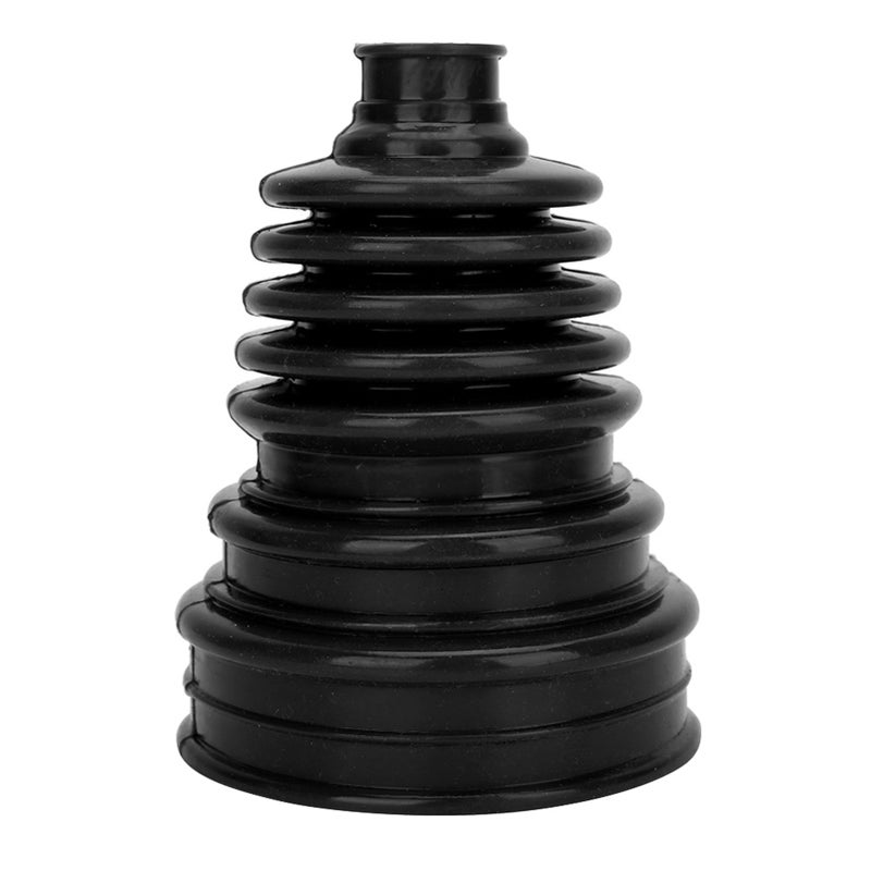 Universal Silicone CV Axle Boot Dust Cover Ball Head Constant Speed Round Clamp KitBlack - Image 2