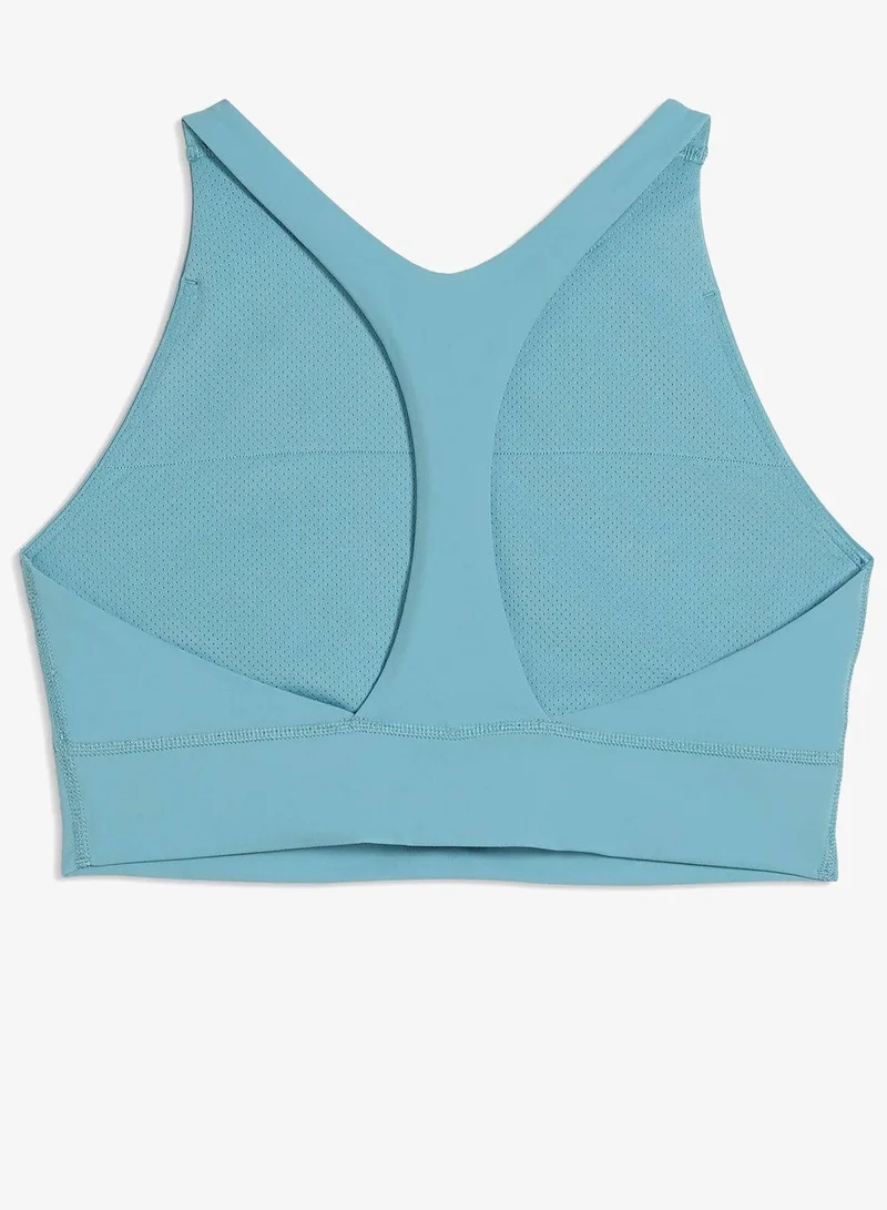 Puma Baltic Sea Blue Shapeluxe Mid Support Bra for Women | Best Price UAE