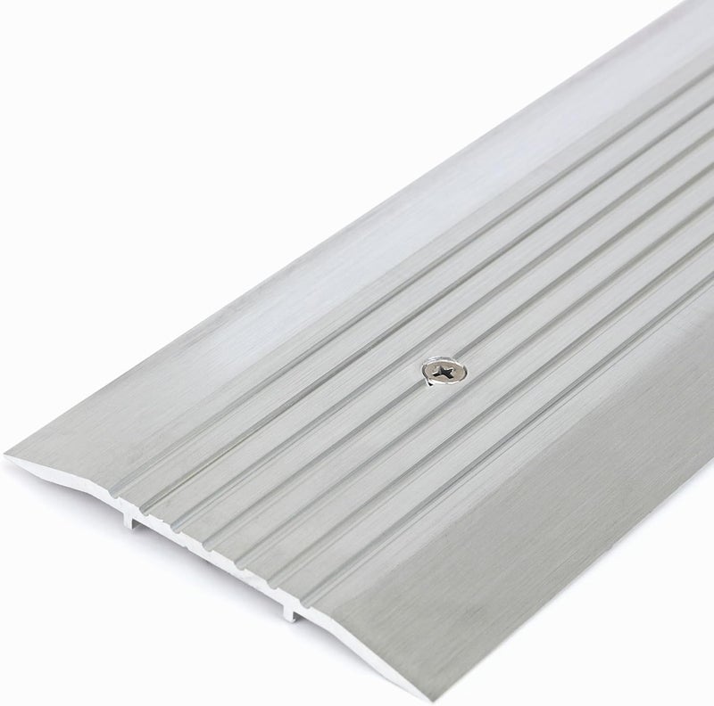 Barzen Premium Aluminum Threshold - Exterior Door Threshold Transition Strip - ADA Wheelchair Compliance, 36 Inch Long 4 inch Wide. - Image 2