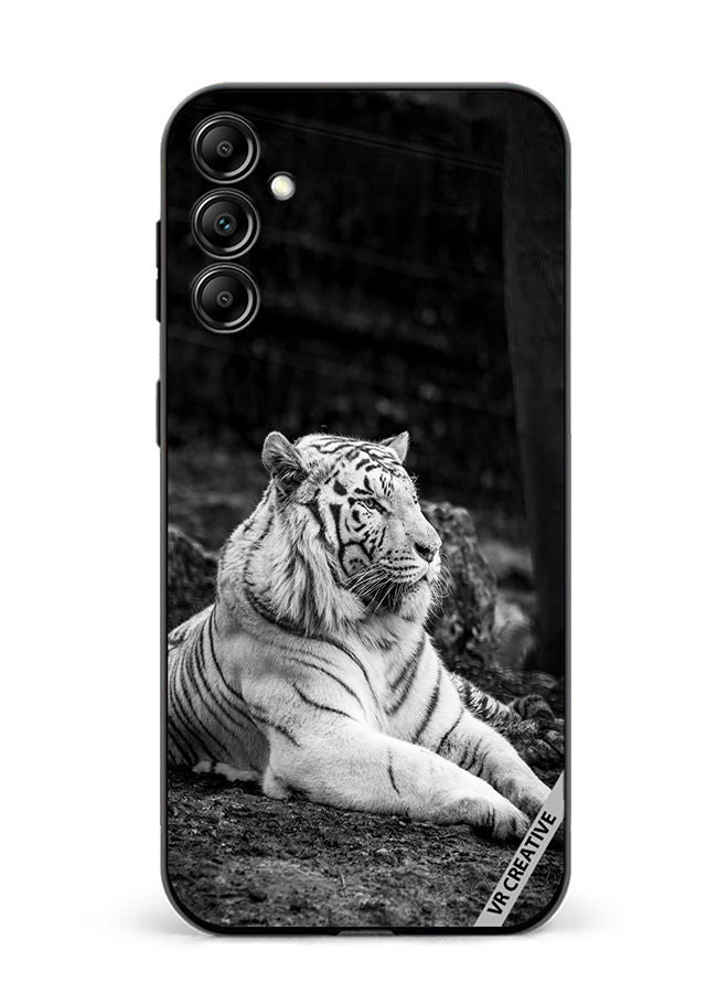 VR CREATIVE Protective Case Cover For Samsung Galaxy M54 Royal Monochrome Tiger Design Multicolour - Image 1
