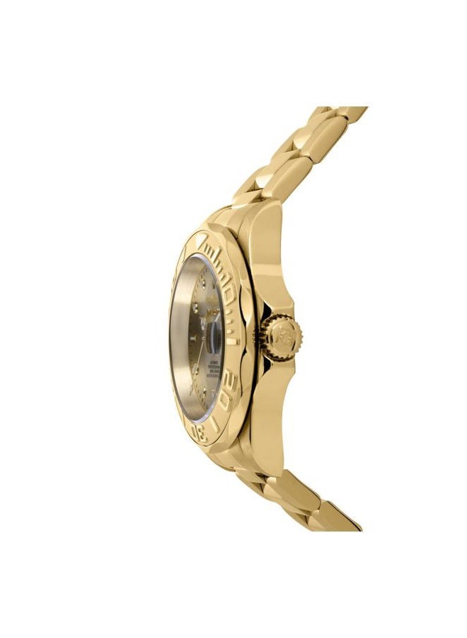 Invicta Pro Diver Men's Champagne Dial Stainless Steel Band Automatic Watch - INVICTA-9010 - Image 3