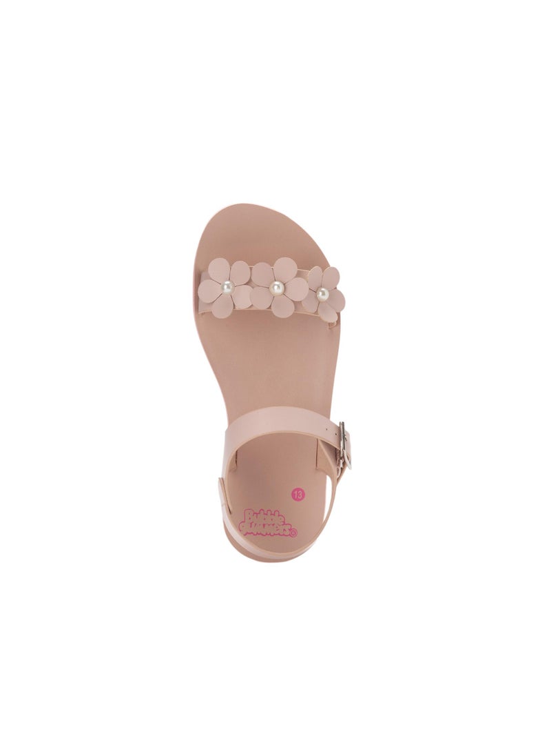 Bata Casual Applique Details Buckle Flat Sandals  - Image 4