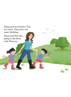 Ladybird Readers Level 1 - Topsy and Tim - Go to the Farm (ELT Graded Reader)  - Image 2