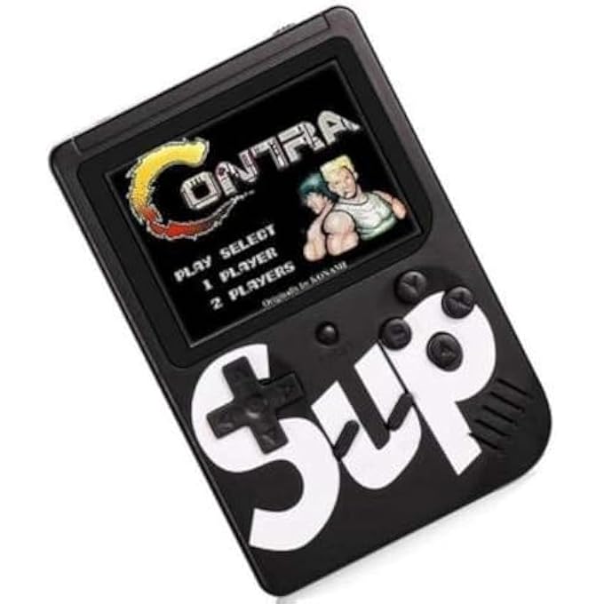 【SPECIAL OFFER DEAL WITH 15 YEARS WARRANTY】 CLASSIC 400-IN-1 VIDEO GAME CONSOLE WITH BATTERY: HANDHELD RETRO GAMING DEVICE, IDEAL TOY FOR KIDS (MULTICOLOR) - PACK OF 1 - Image 2