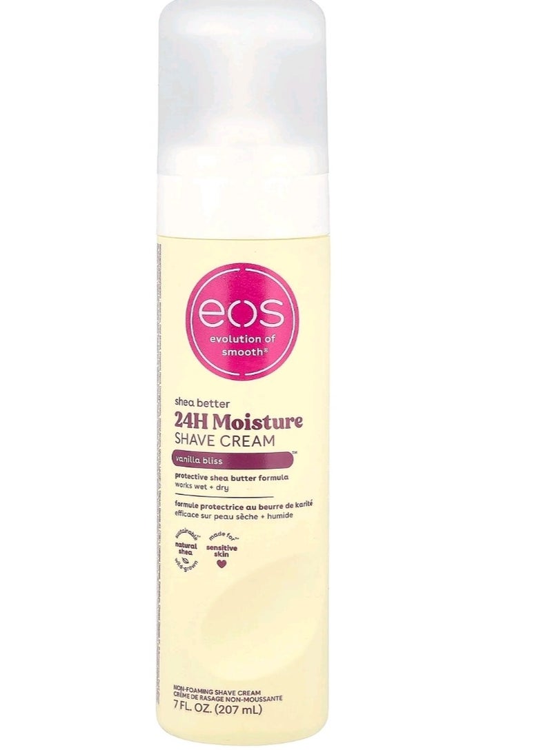EOS 24 H Moisture Shave Cream vanilla bliss 7 fl. oz. (207 ml) - Image 1